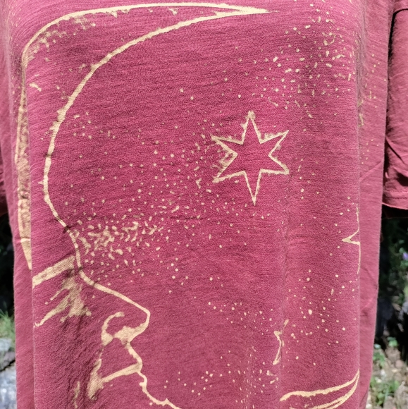 Cottagecore Moon Dance Tee~Moonlight Wine - Picture 2 of 5